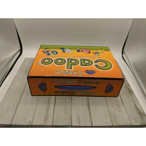Cranium Cadoo Game 2002 Box ONLY Replacement Part Piece Black Insert - Picture 1 of 7
